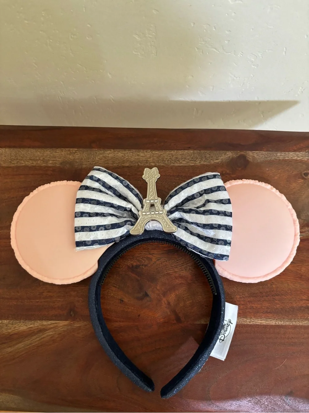 Disney Pink macaroon Minnie Ears Headband